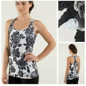 lululemon athletica Tops - Lululemon Brisk Bloom Cool Racerback lululemon athletica Tops - Lululemon Brisk Bloom Cool Racerback